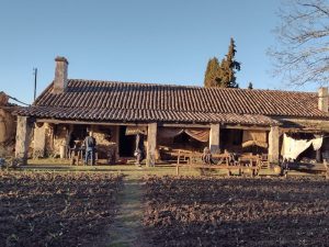 Decorados exteriores para La Sombra de la Tierra